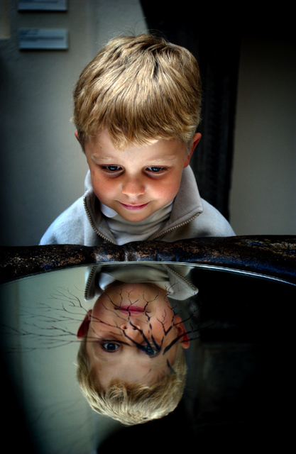 Peter Lang Reflection Of Boy